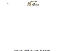 Tablet Screenshot of mynaplesrental.com